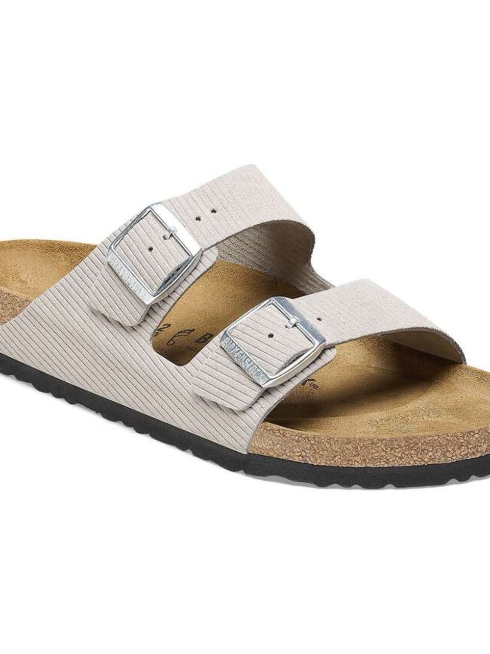 NEW Birkenstock Arizona Corduroy Stone Suede EU 41, Women's 10, men's 8
